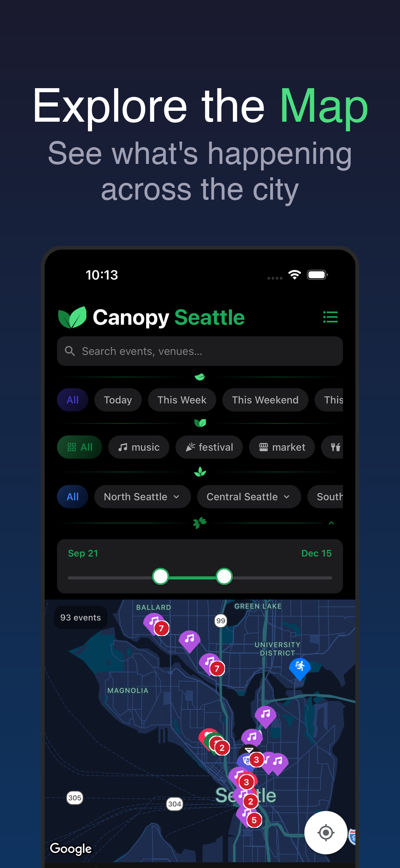 Map view