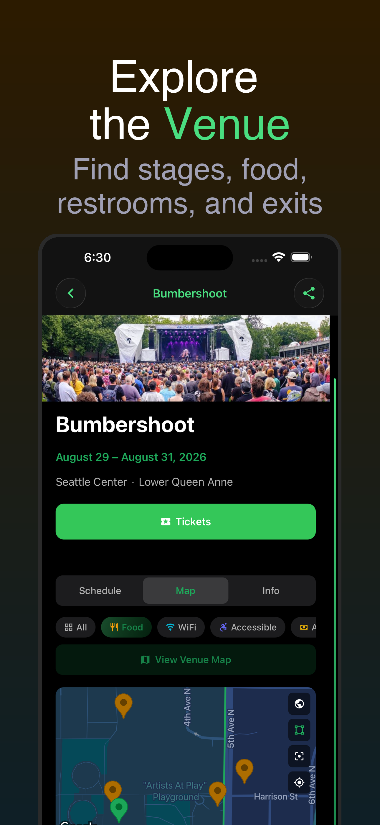 Venue map